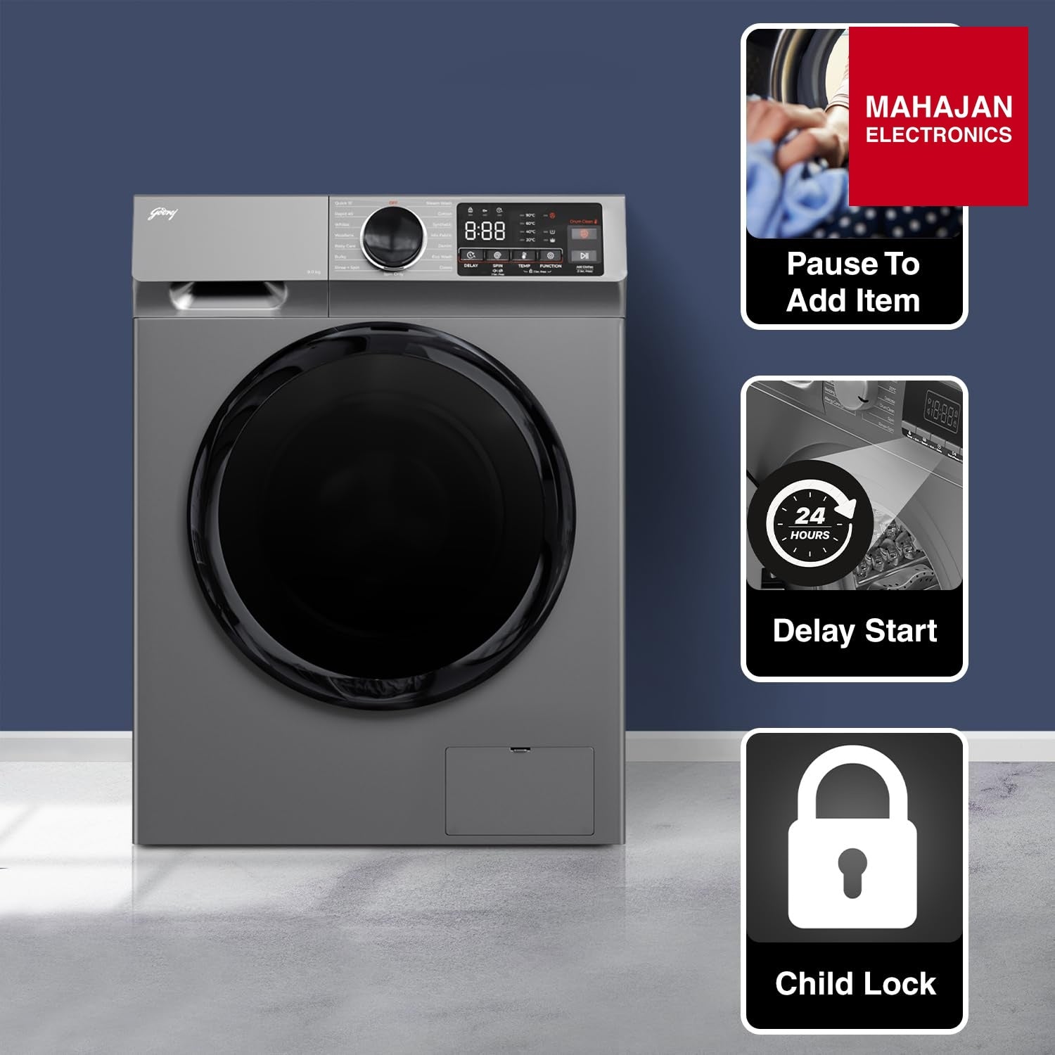 Godrej WFEON CEL 1014 Washing Machine – Mahajan Electronics
