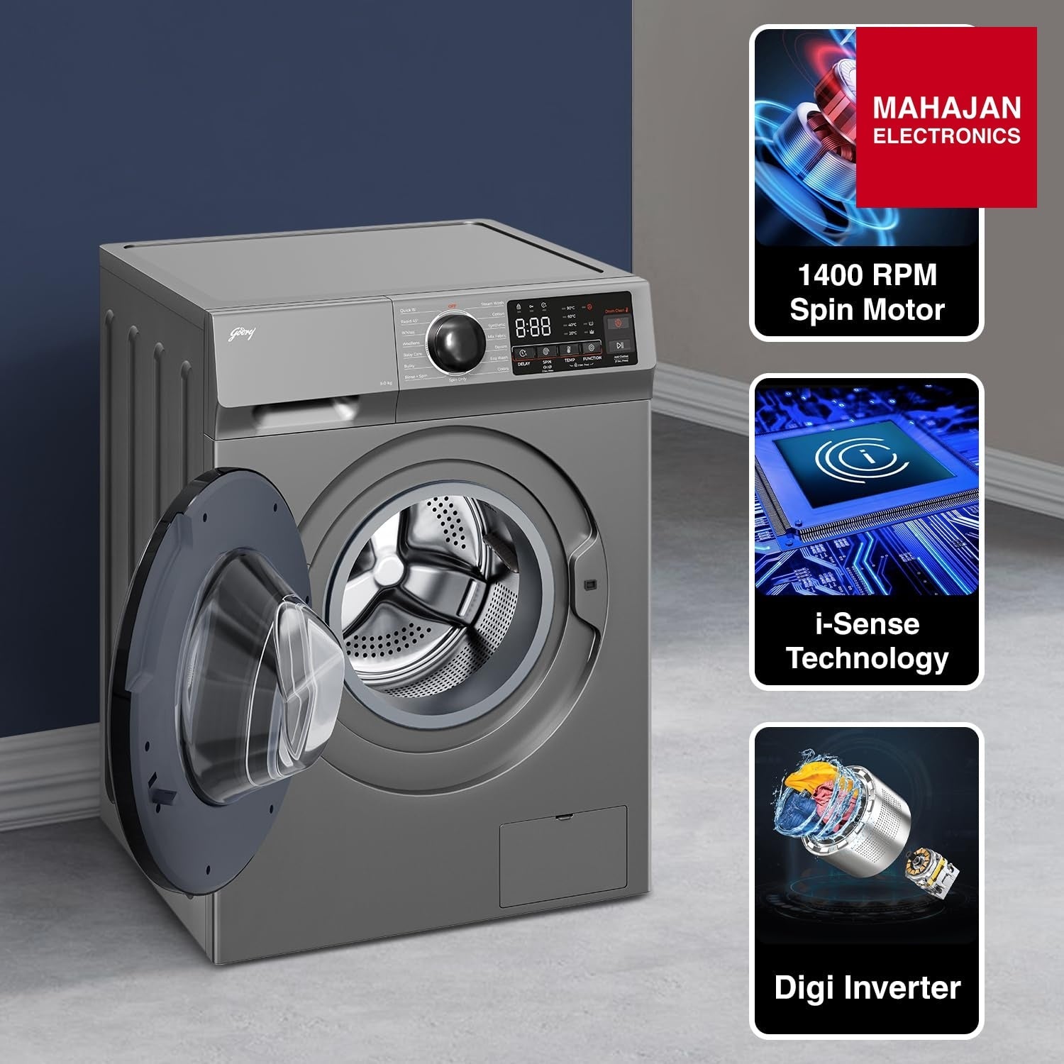 Godrej WFEON CEL 1014 Washing Machine – Mahajan Electronics