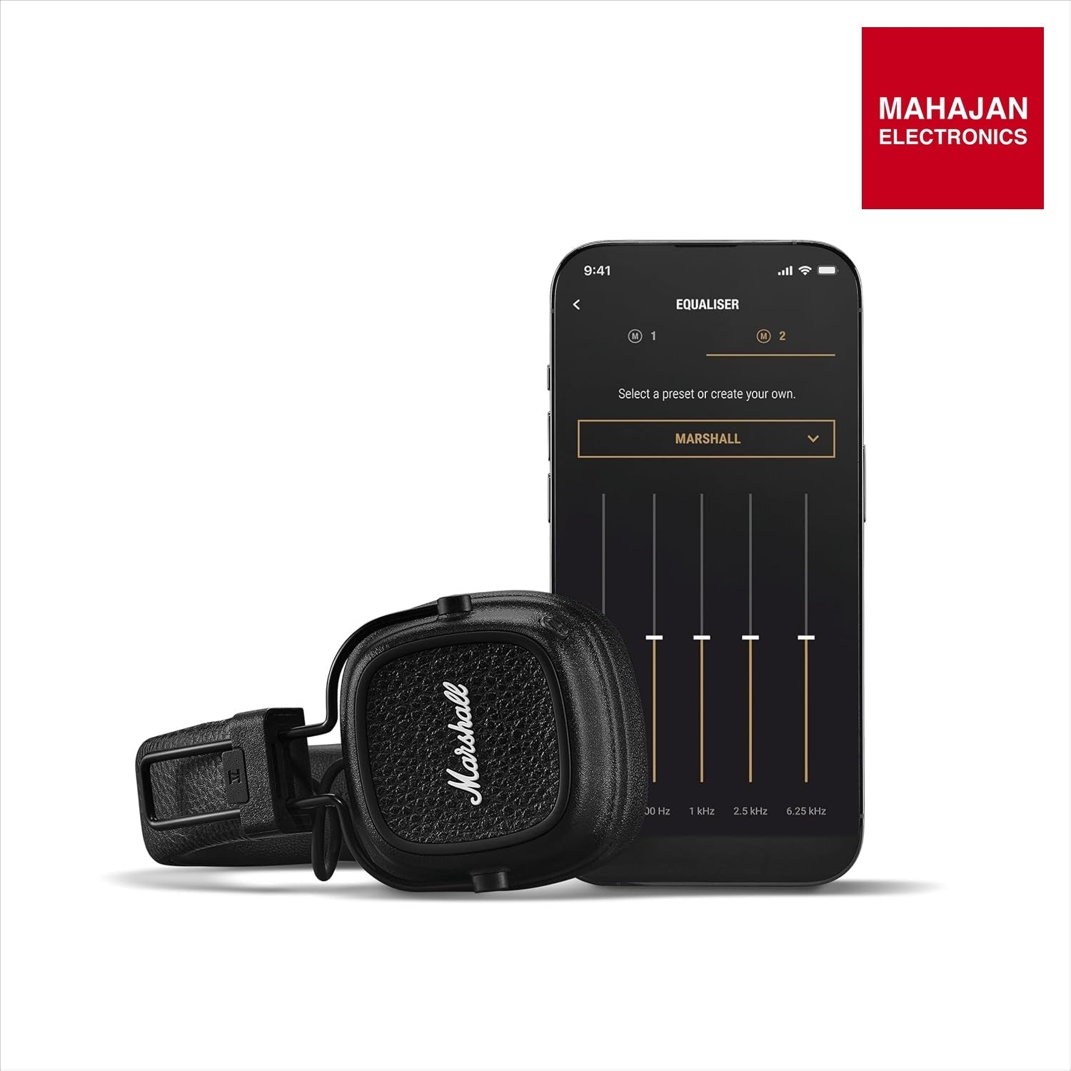 Marshall Major V Headphones Black – Mahajan Electronics