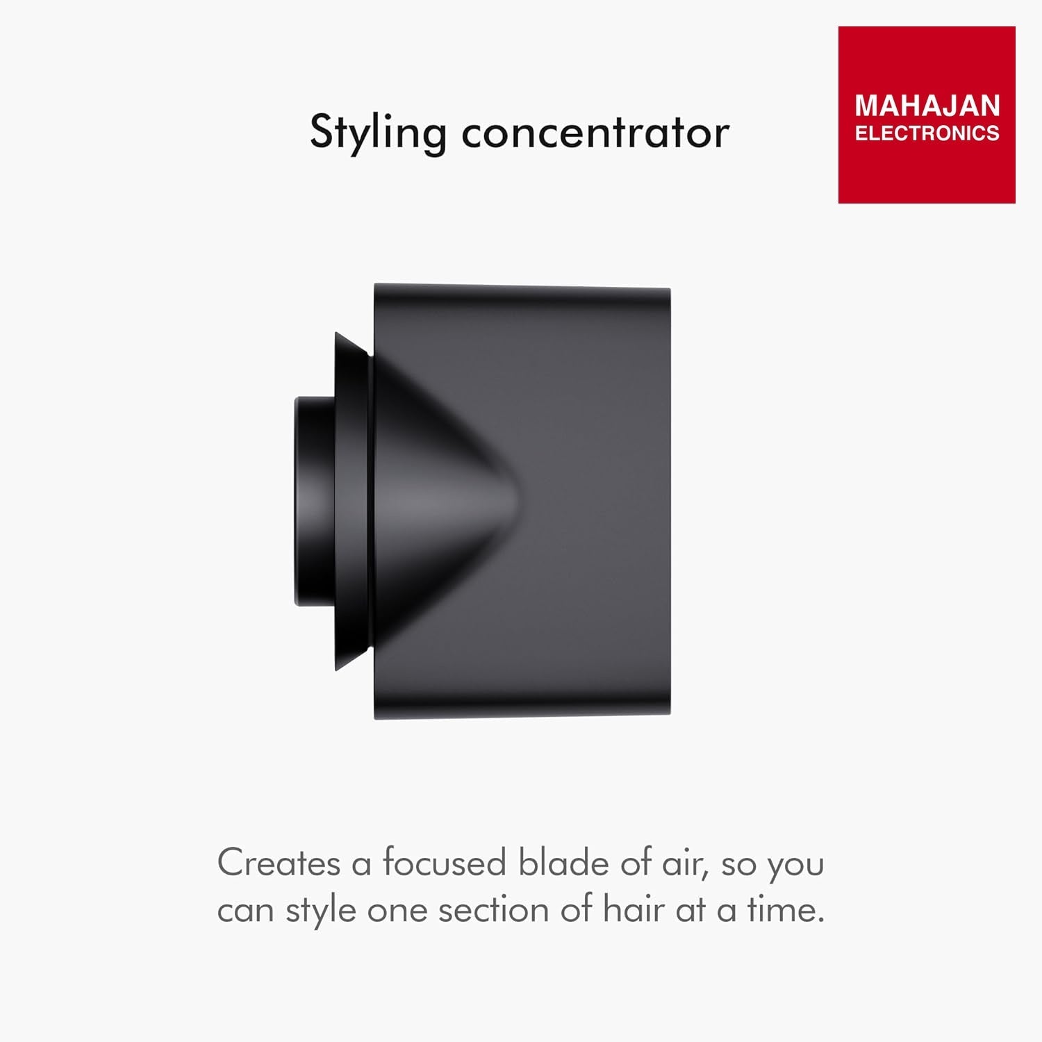 Dyson Supersonic hair dryer secondary image with Mahajan Electronics logo