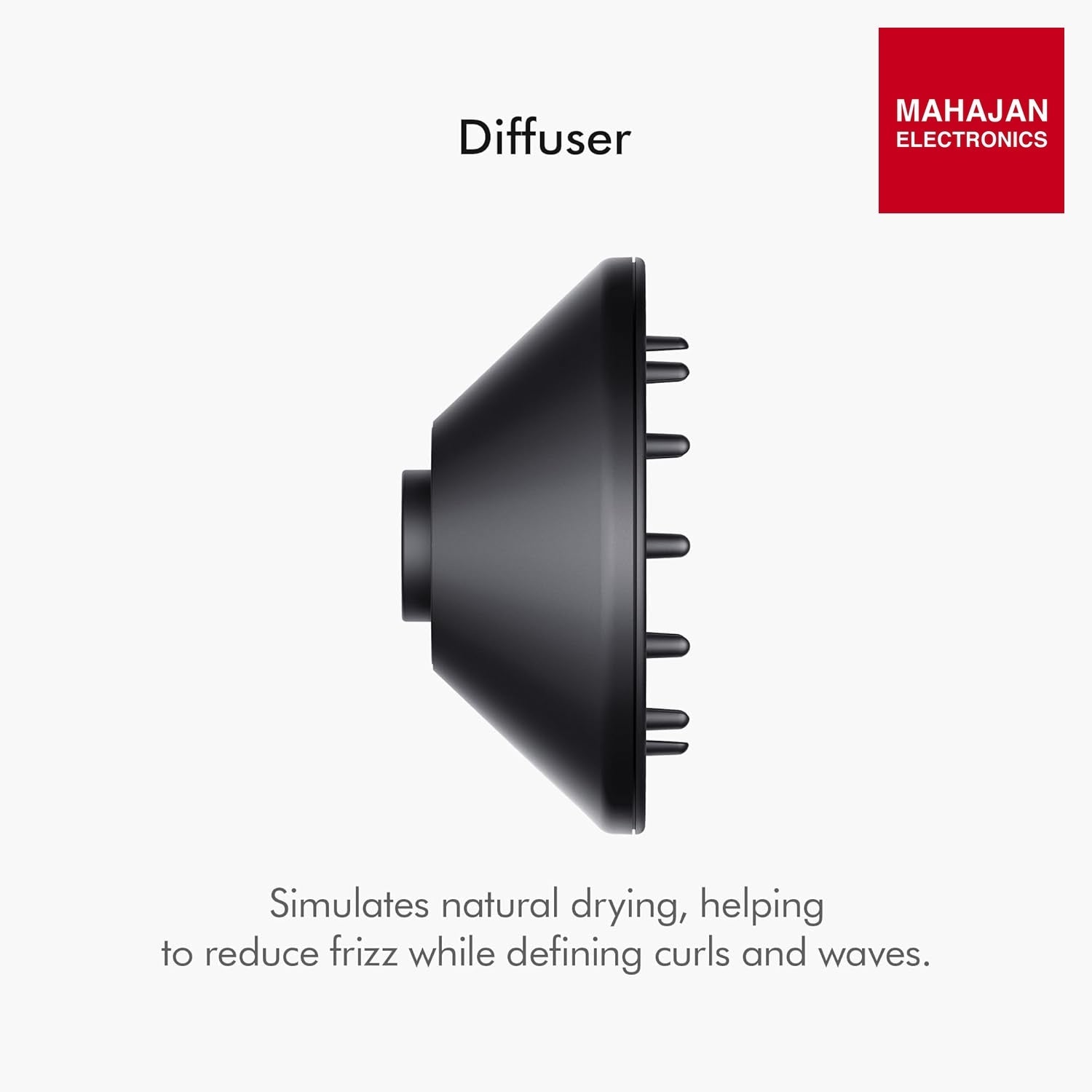 Dyson Supersonic hair dryer secondary image with Mahajan Electronics logo