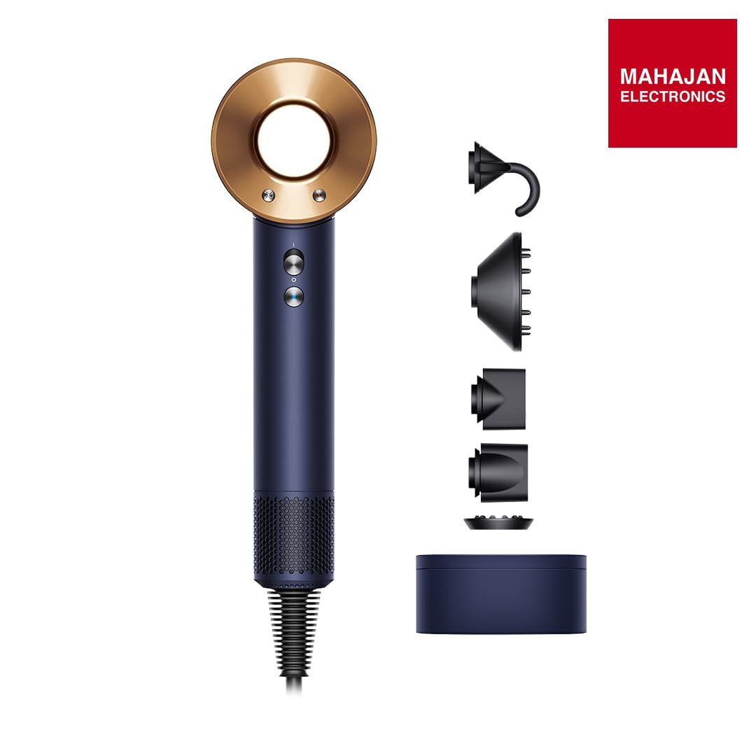 Dyson Supersonic hair dryer secondary image with Mahajan Electronics logo