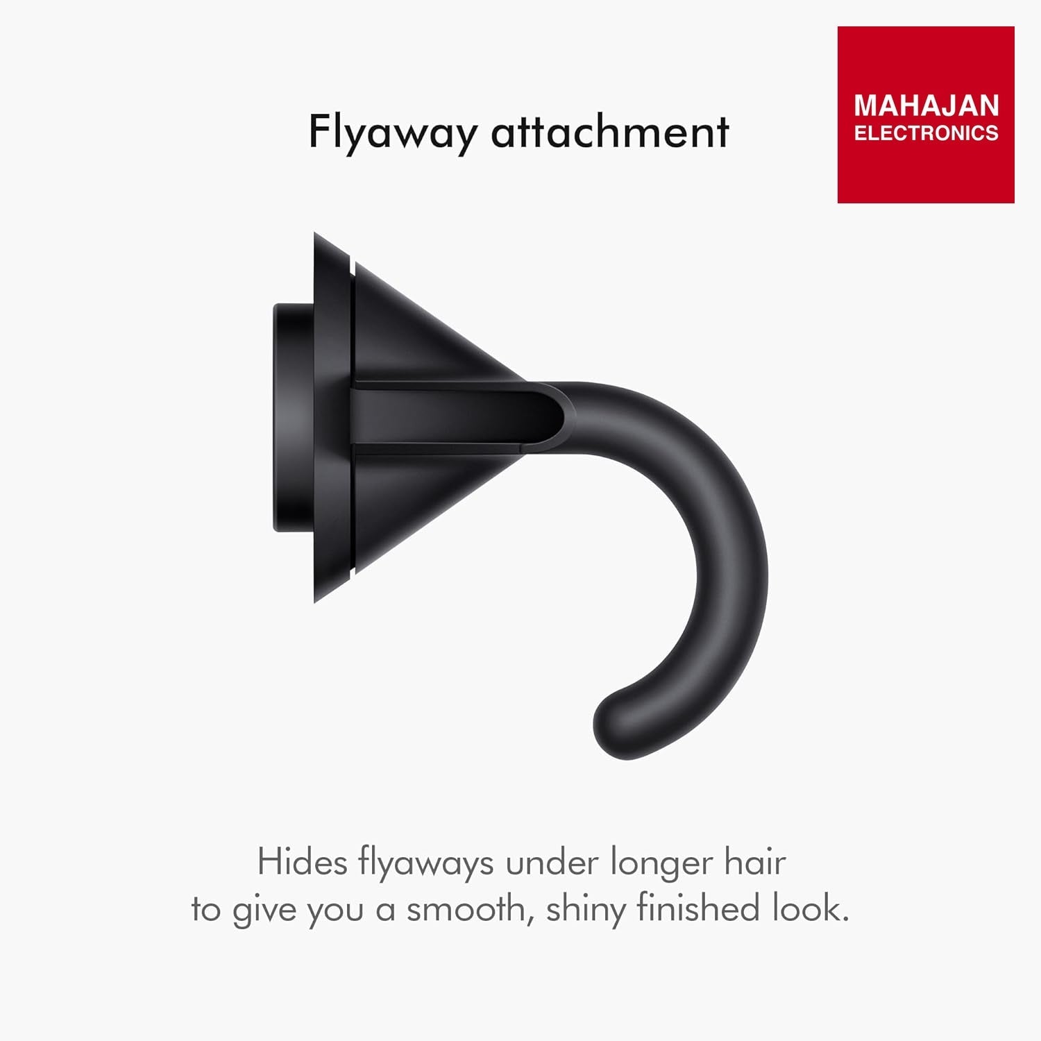 Dyson Supersonic hair dryer secondary image with Mahajan Electronics logo