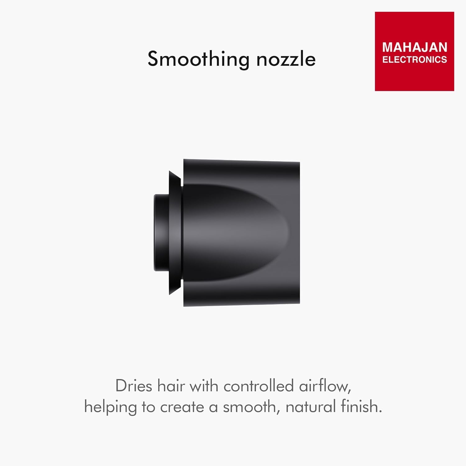 Dyson Supersonic hair dryer secondary image with Mahajan Electronics logo