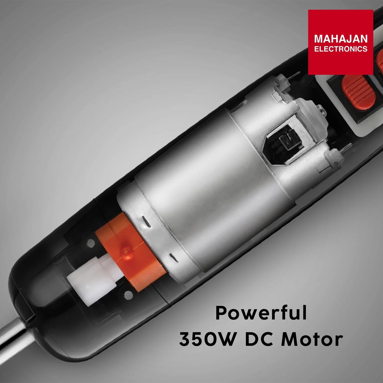 Glen SA4063HBBL 350W Electric Turbo Hand Blender | Stainless Steel Arm | Low Noise | Mahajan Electronics Delhi NCR GLEN
