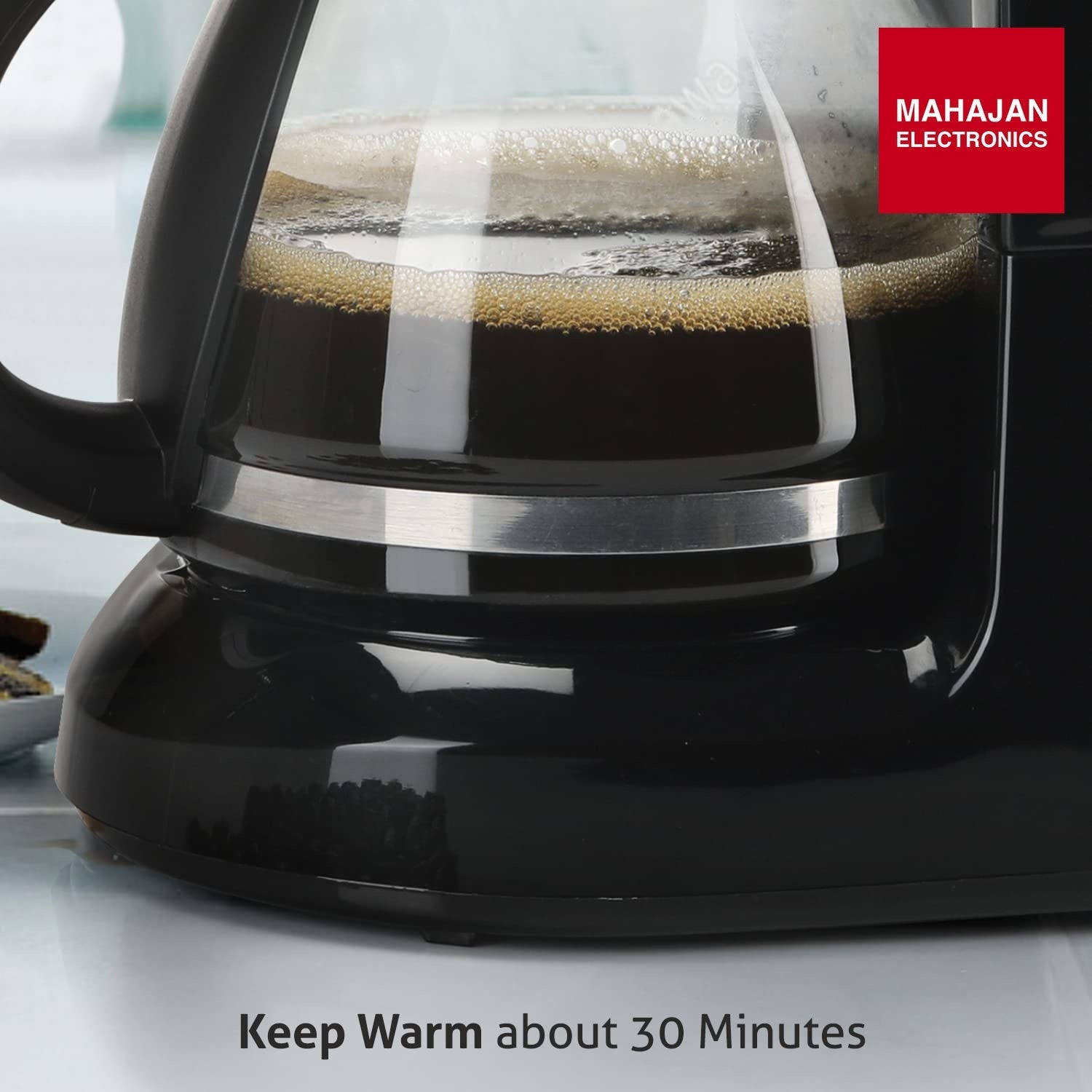Glen SA9052CM Drip Coffee Maker Machine | Coffee Brewer Machine for Home & Office 750 ML | Anti-drip system 600 W | 6 Cups Drip Coffee Maker  Made of ABS Plastic GLEN