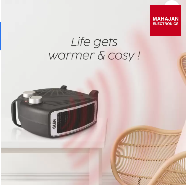 Glen HA7020 fan room heater – Mahajan Electronics