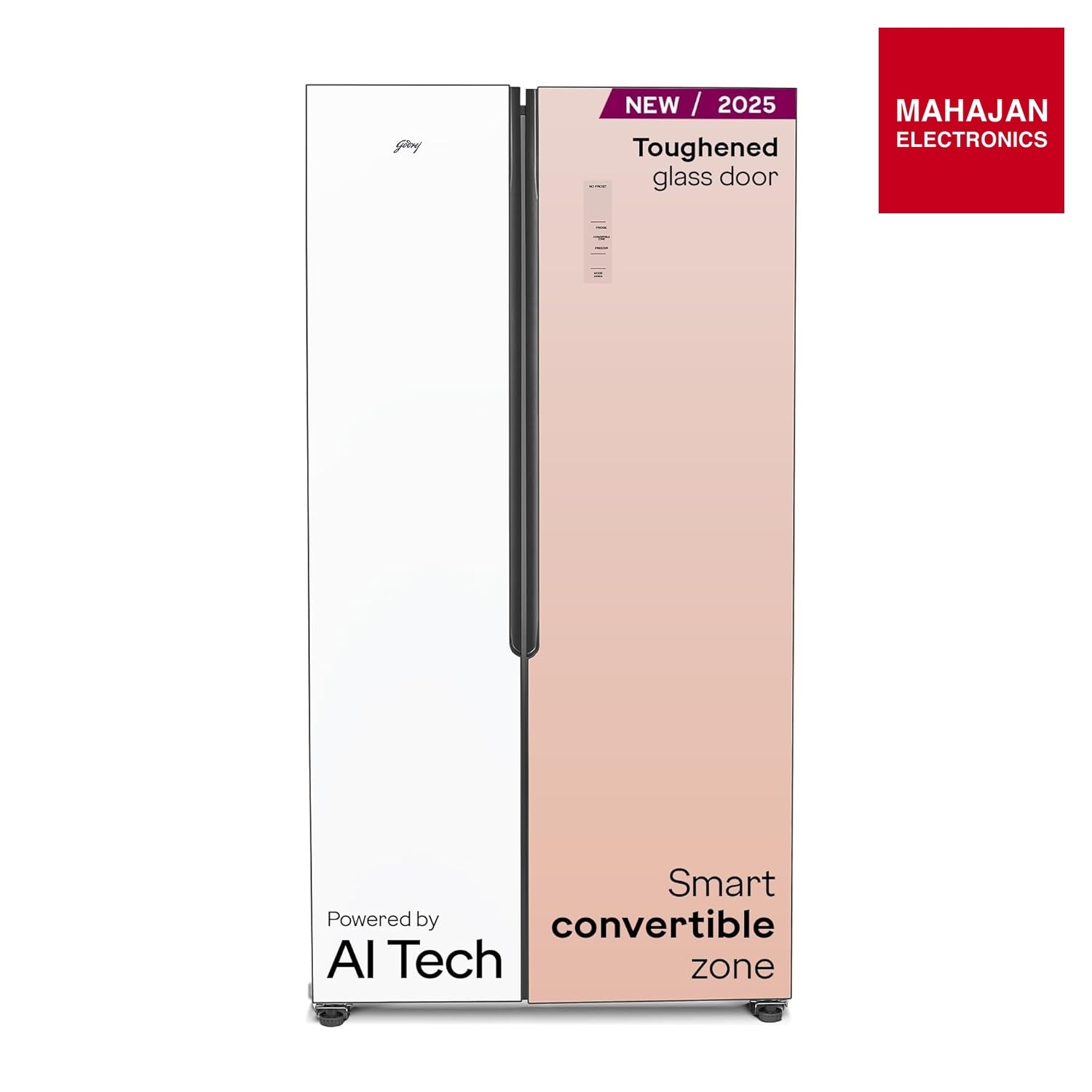 Godrej EONVELVET 646C refrigerator secondary image with Mahajan Electronics logo