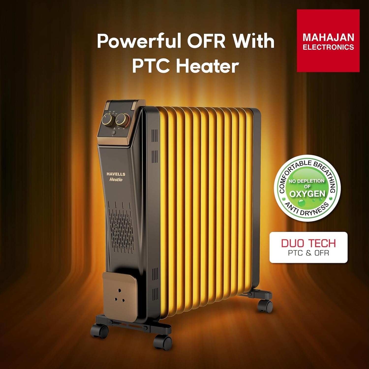Havells Hestio 13 Fin heater – Mahajan Electronics
