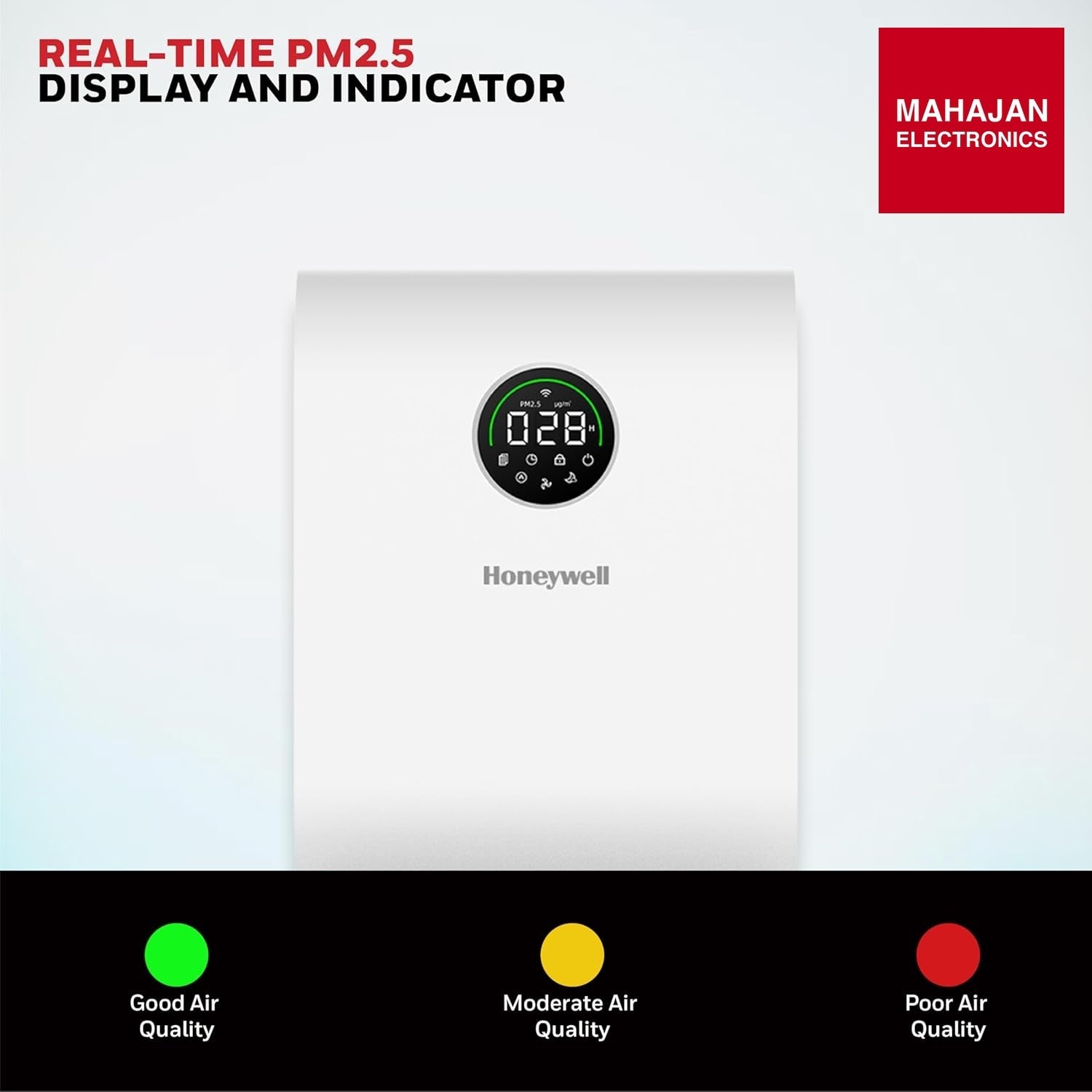 Honeywell Air Touch V5 Smart Air Purifier | 4-Stage Filtration | H13 HEPA Filter Honeywell