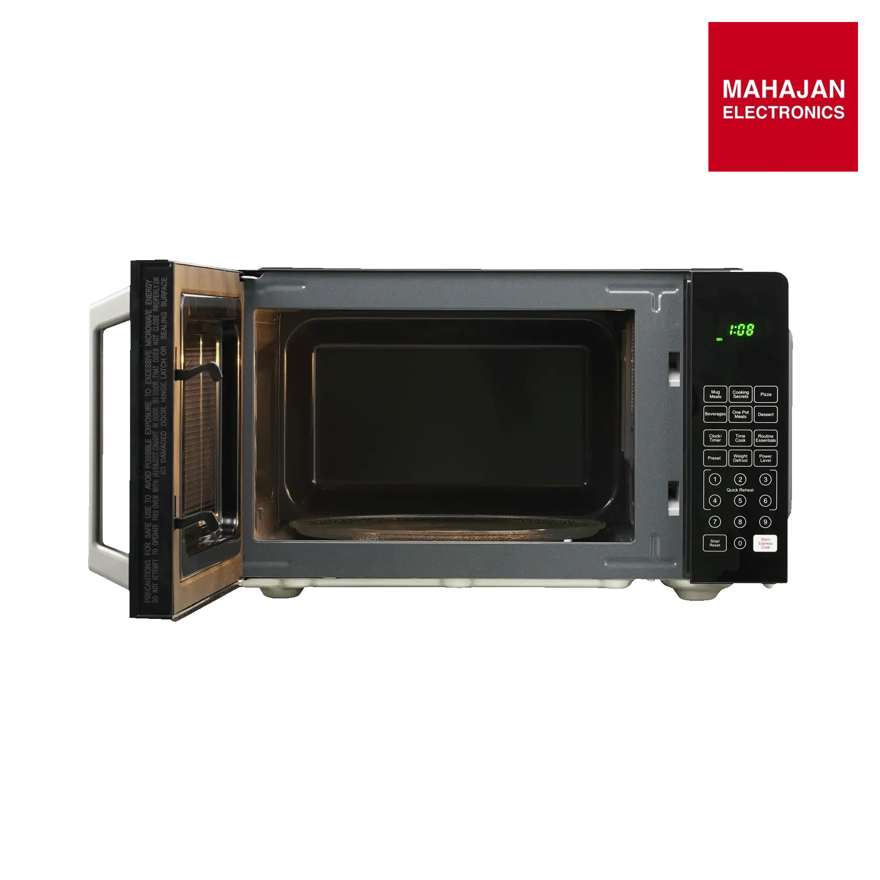 IFB 24PM2B 24 L Solo Microwave Oven | 69 Auto Cook Menus | Touch Keypad | Anti-Rust Cavity | Black IFB