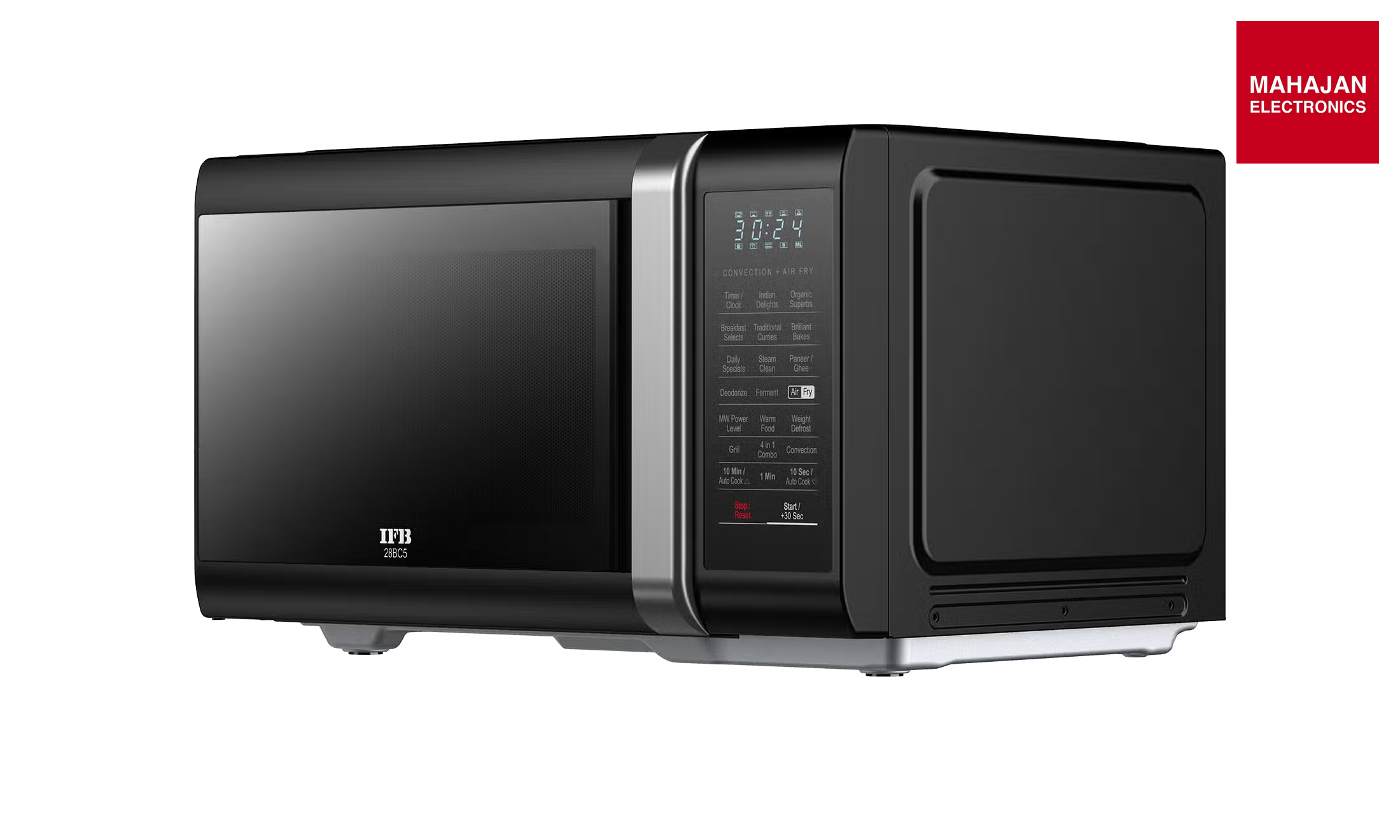 IFB 28BC5 28 L Convection Microwave Oven With Airfryer | 300 Auto Cook Menus | Oil-Free Cooking | Keep Warm IFB