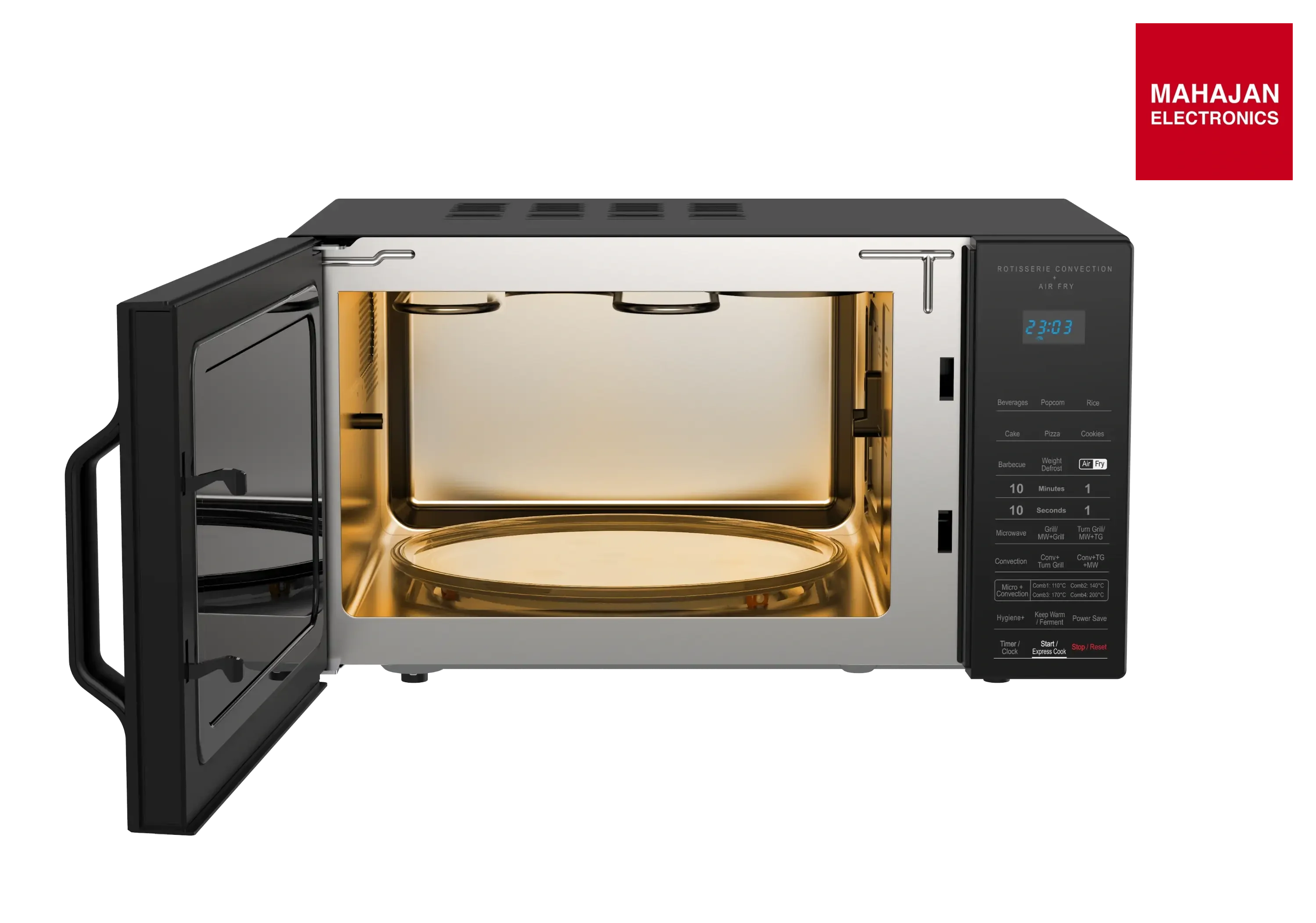IFB 30BRC4 microwave secondary image with Mahajan Electronics logo