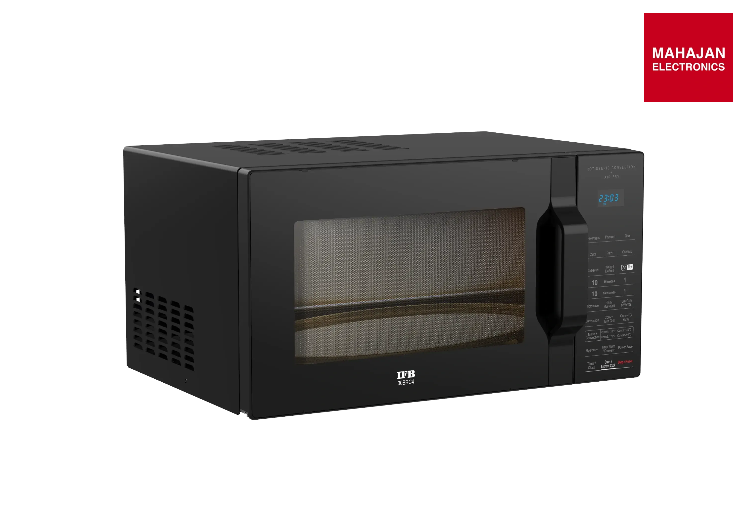 IFB 30BRC4 microwave secondary image with Mahajan Electronics logo
