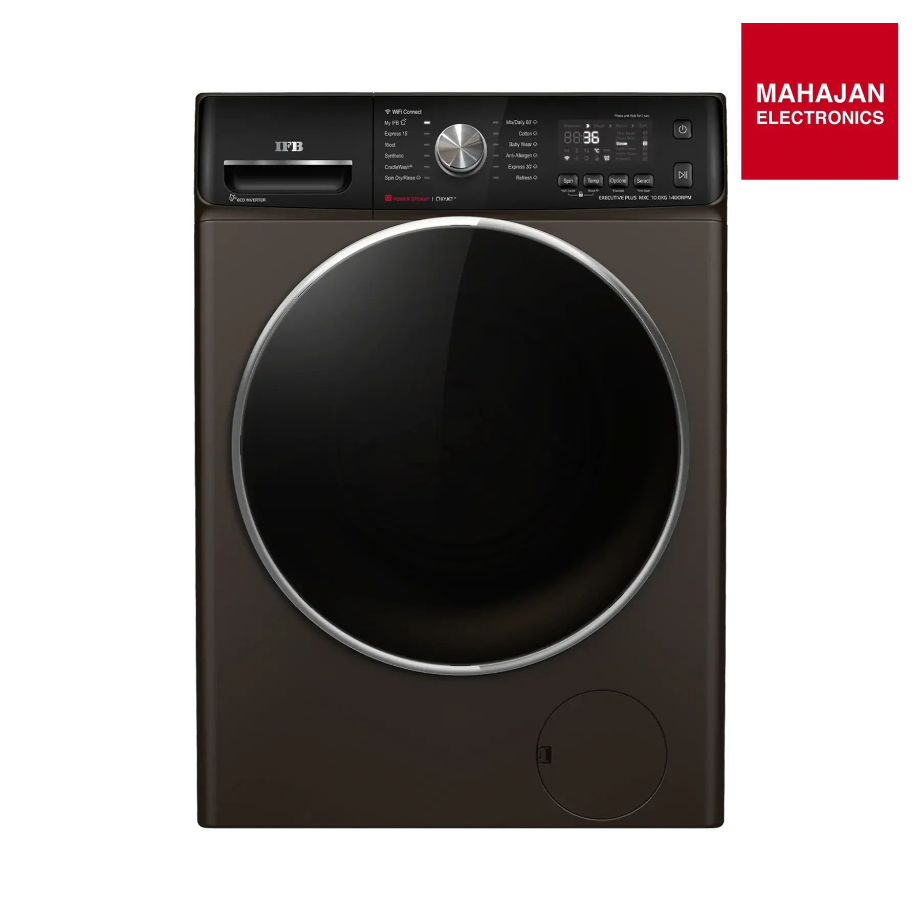 IFB Executive Plus MXC 1014 SSL Front Load Washing Machine 10 kg | 1400 rpm | Mocha IFB