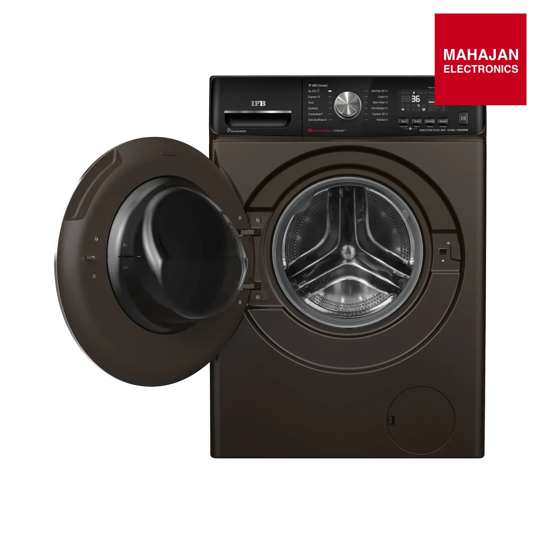IFB Executive Plus MXC 1014 SSL Front Load Washing Machine 10 kg | 1400 rpm | Mocha IFB