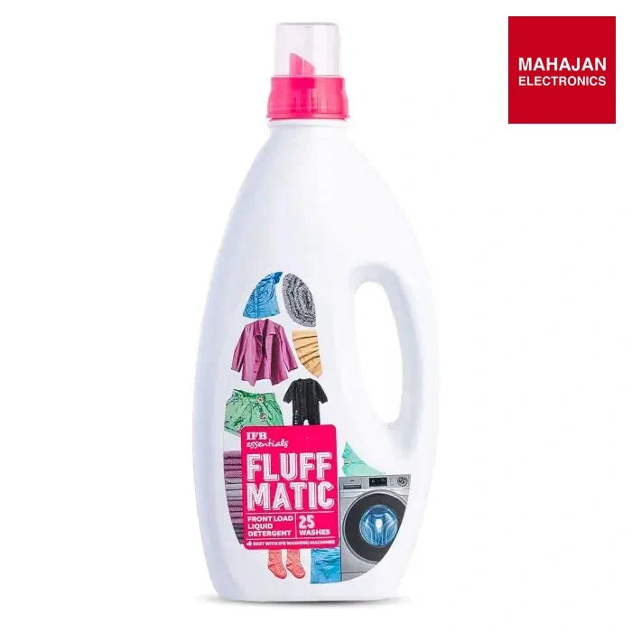 IFB Fluff Front Load Fabric Care Liquid Detergent - 1 L IFB