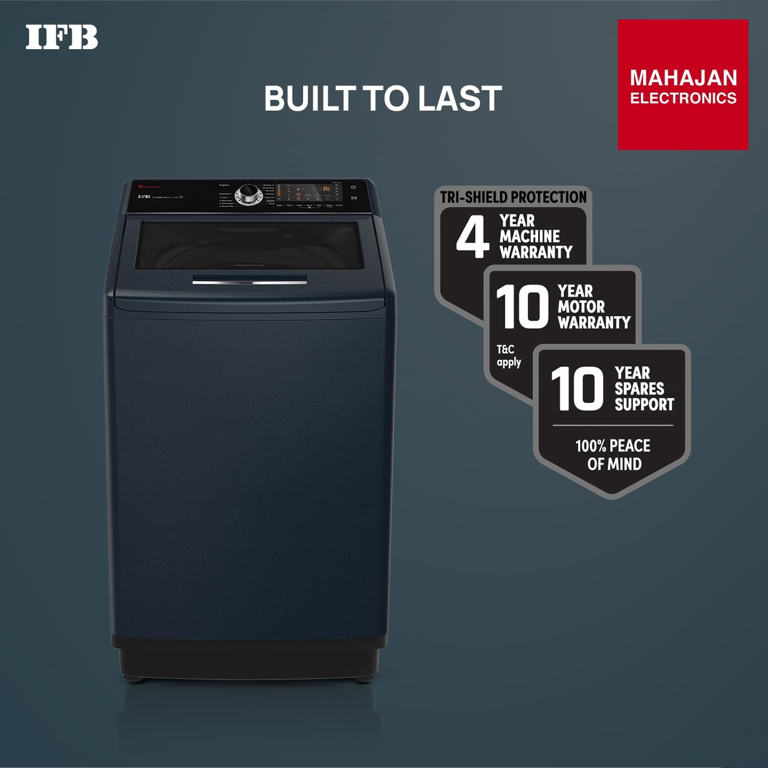 IFB TL S4RBS 10 Kg 5 Star Fully Automatic Top Load Washing Machine with In-Built Heater & Aqua Energie | Sparkle Silver IFB