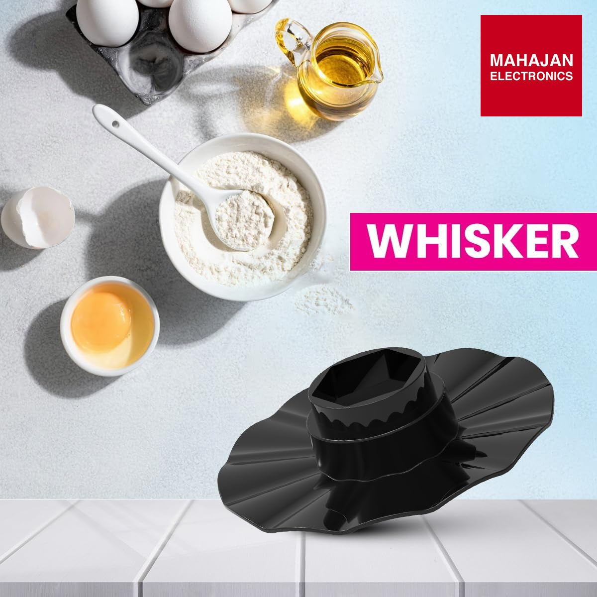 Inalsa Inox 1000 Pro food processor secondary image with Mahajan Electronics logo