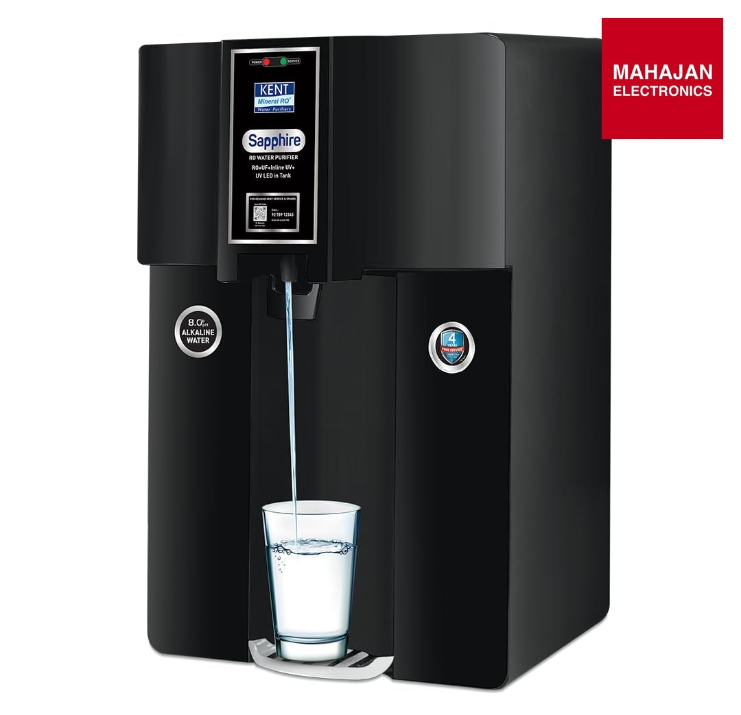 KENT Sapphire-B water purifier secondary image with Mahajan Electronics logo
