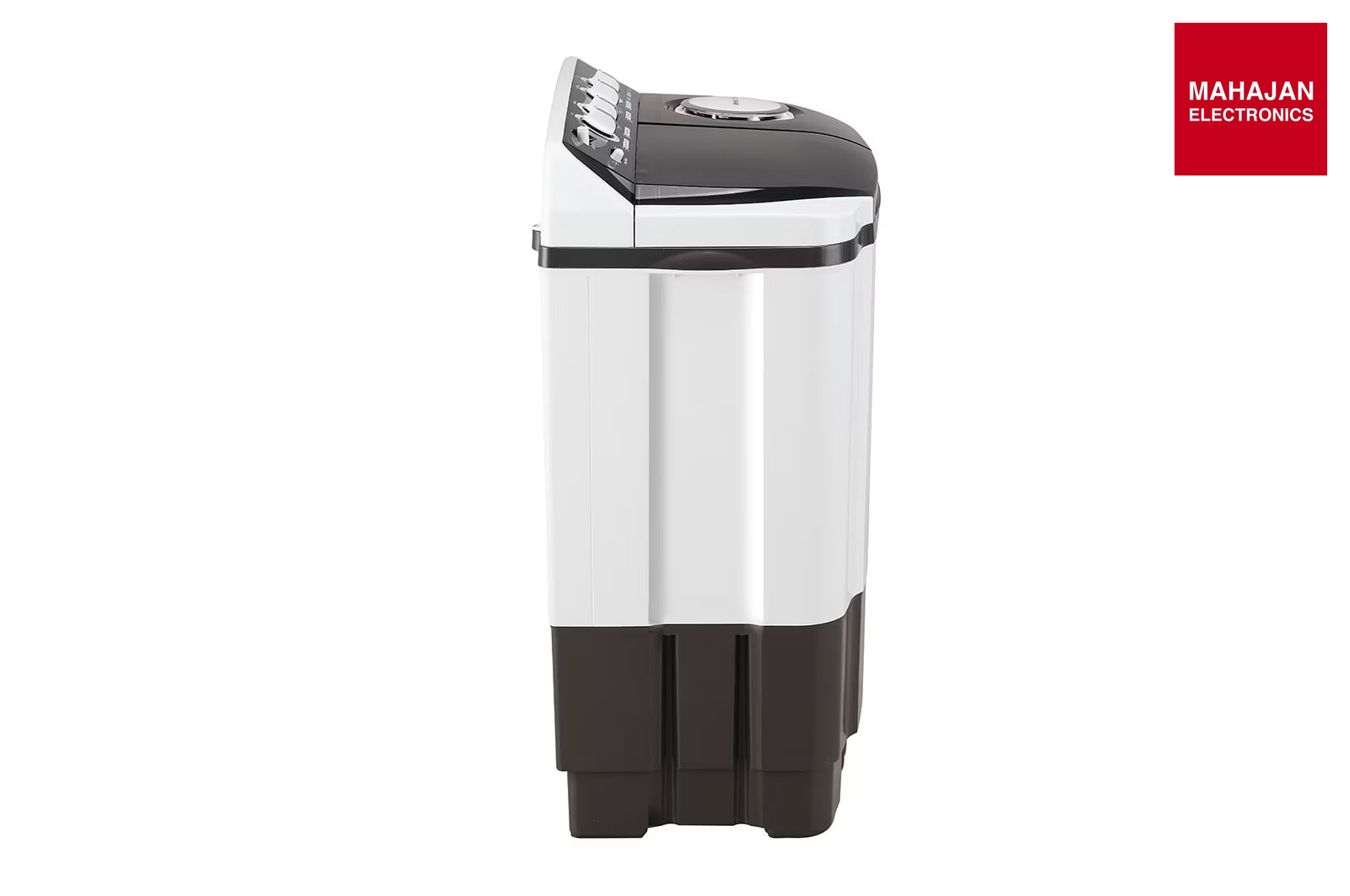 LG P8015SGAZ washing machine secondary image with Mahajan Electronics logo