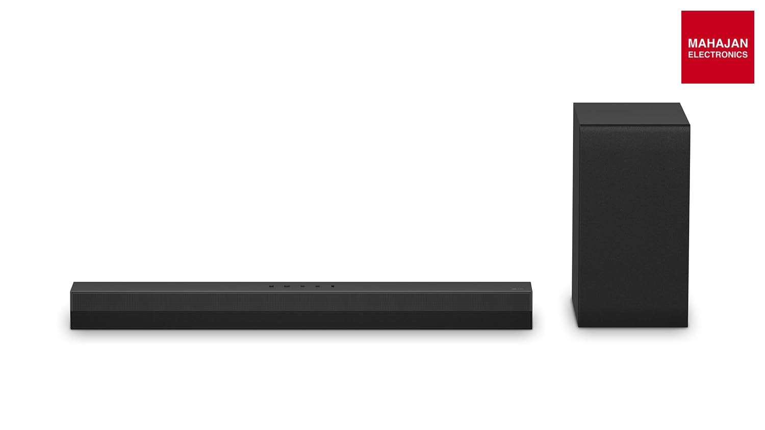 LG S40T soundbar secondary image with Mahajan Electronics logo