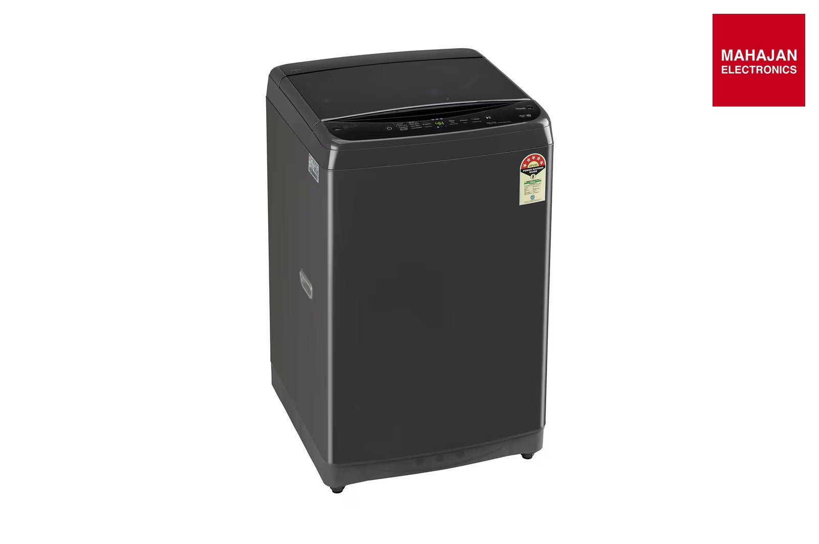 LG T90V4MB1S washing machine secondary image with Mahajan Electronics logo
