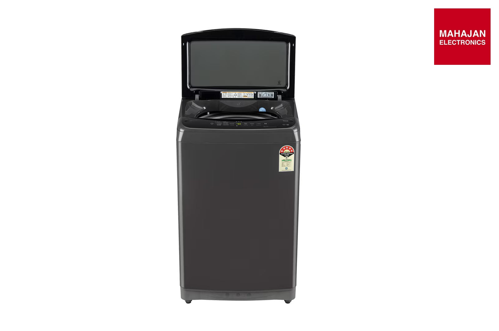LG T90V4MB1S washing machine secondary image with Mahajan Electronics logo