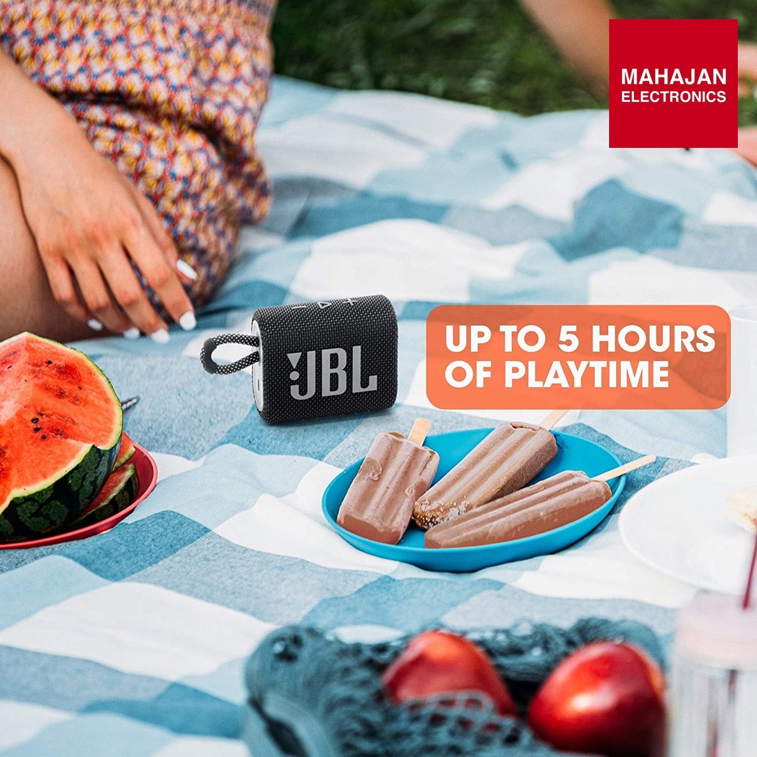 Product image with Mahajan Electronics logo at top right
