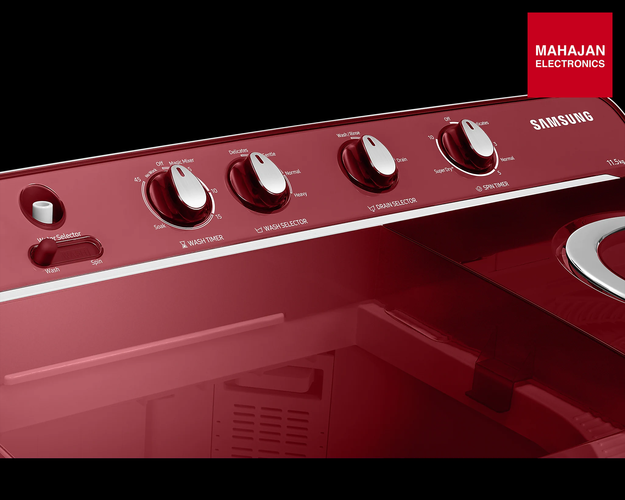 Product image with Mahajan Electronics logo at top right