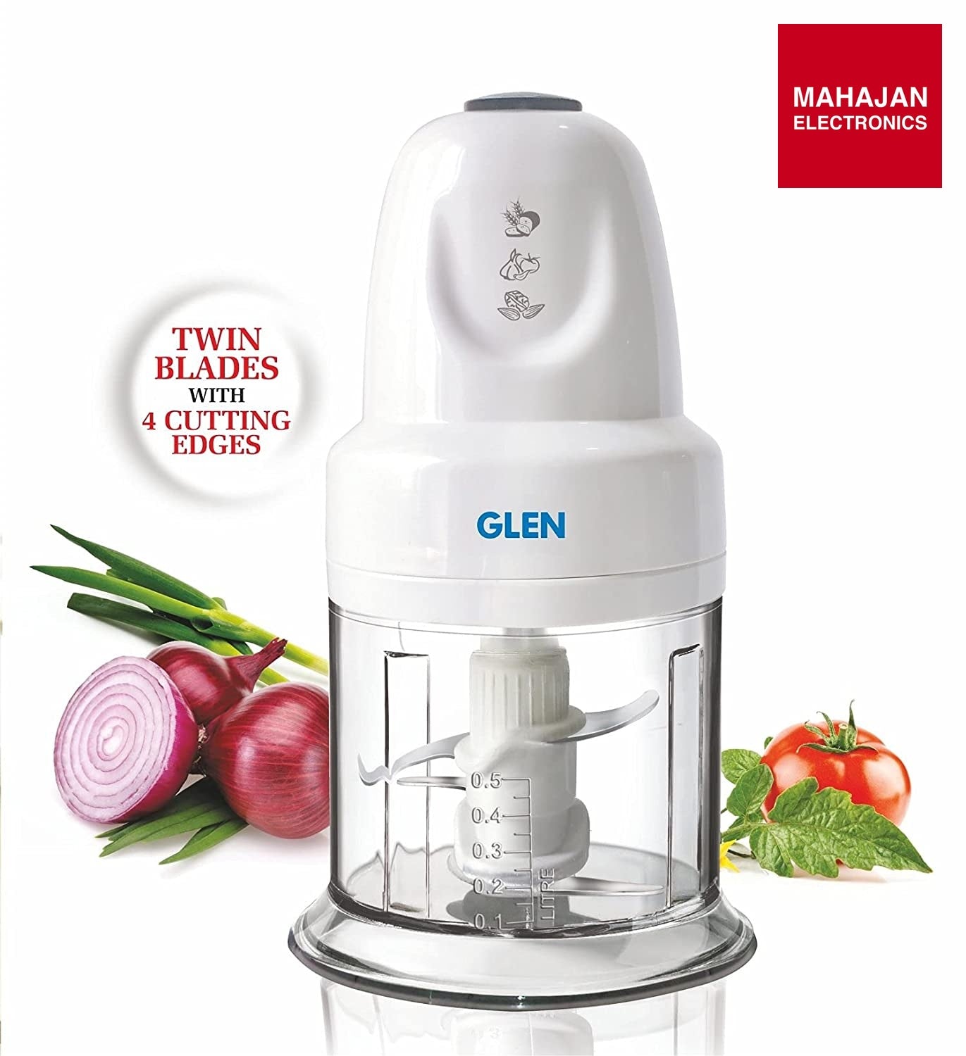 Product image with Mahajan Electronics logo at top right