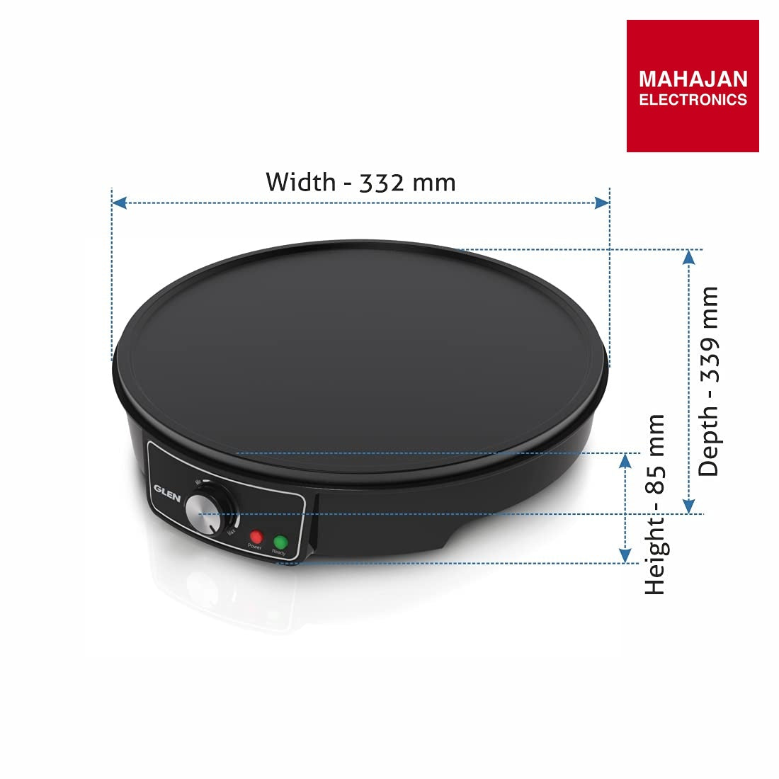 Product image with Mahajan Electronics logo at top right