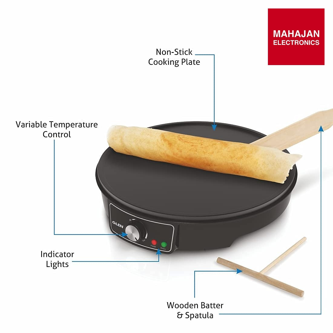 Product image with Mahajan Electronics logo at top right