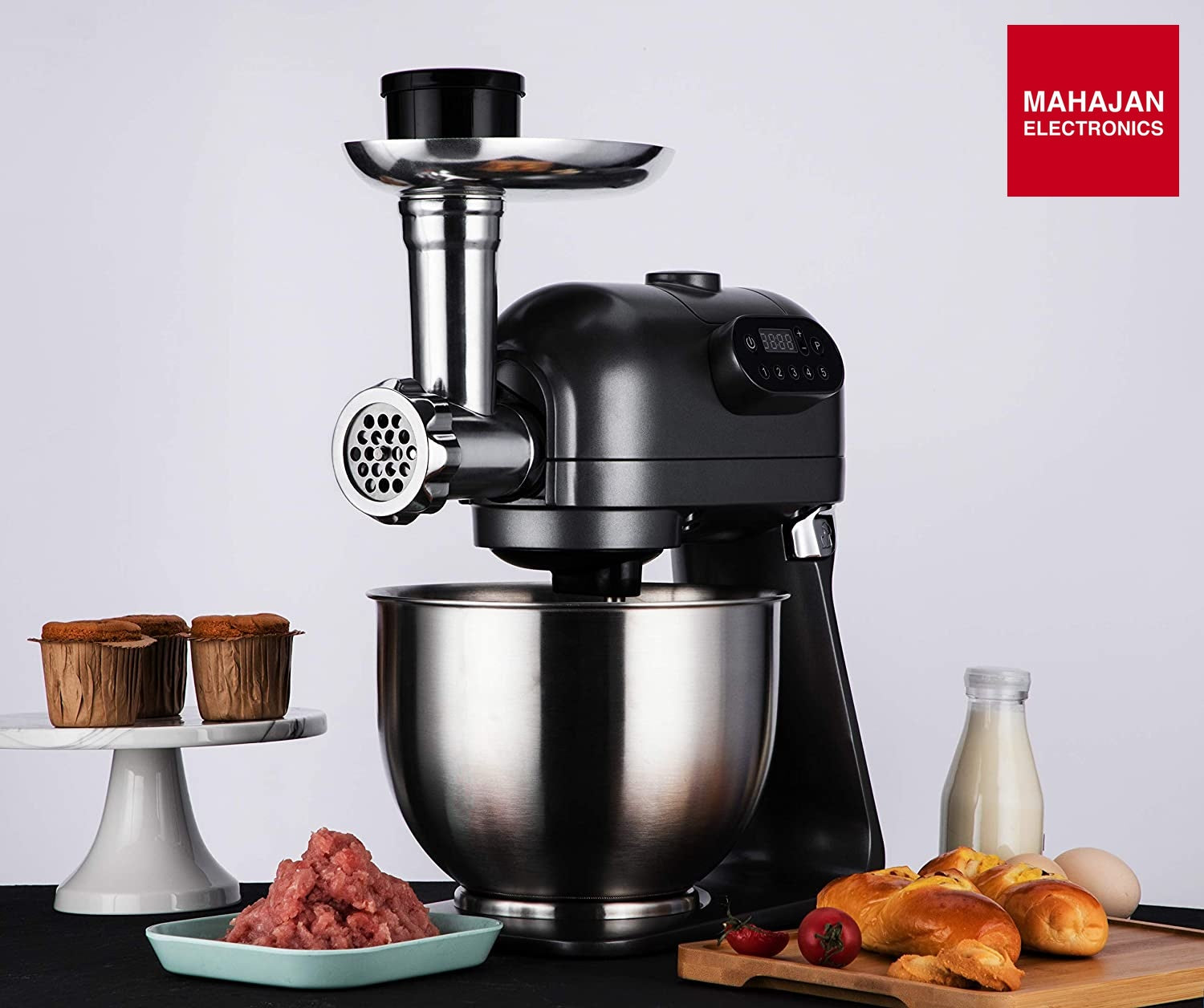 Product image with Mahajan Electronics logo at top right