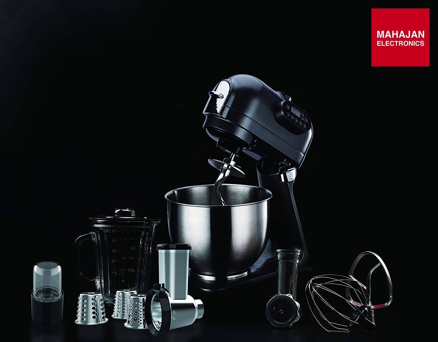 Product image with Mahajan Electronics logo at top right