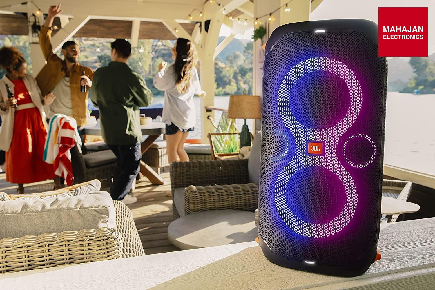 Product image with Mahajan Electronics logo at top right