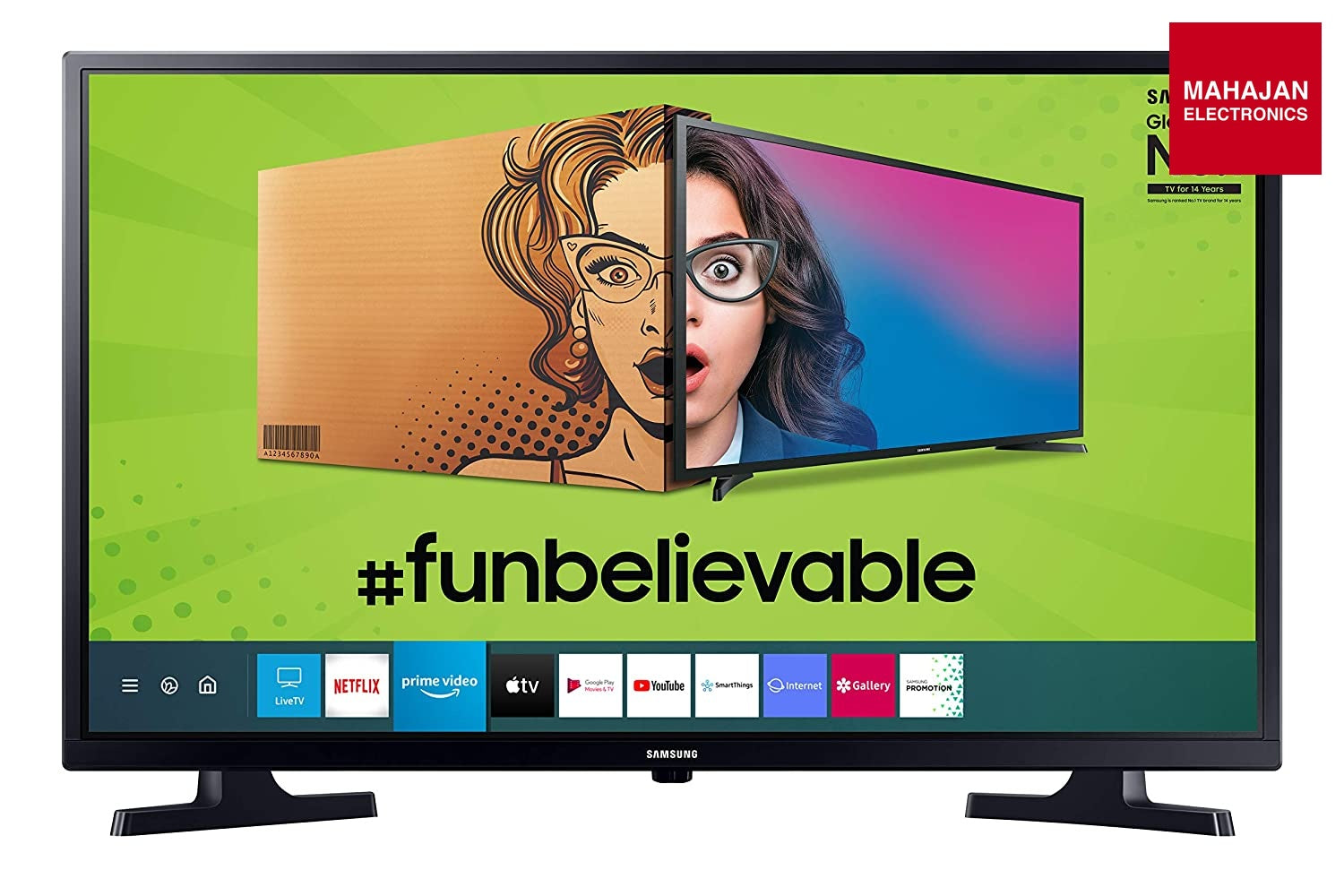 Product image with Mahajan Electronics logo at top right