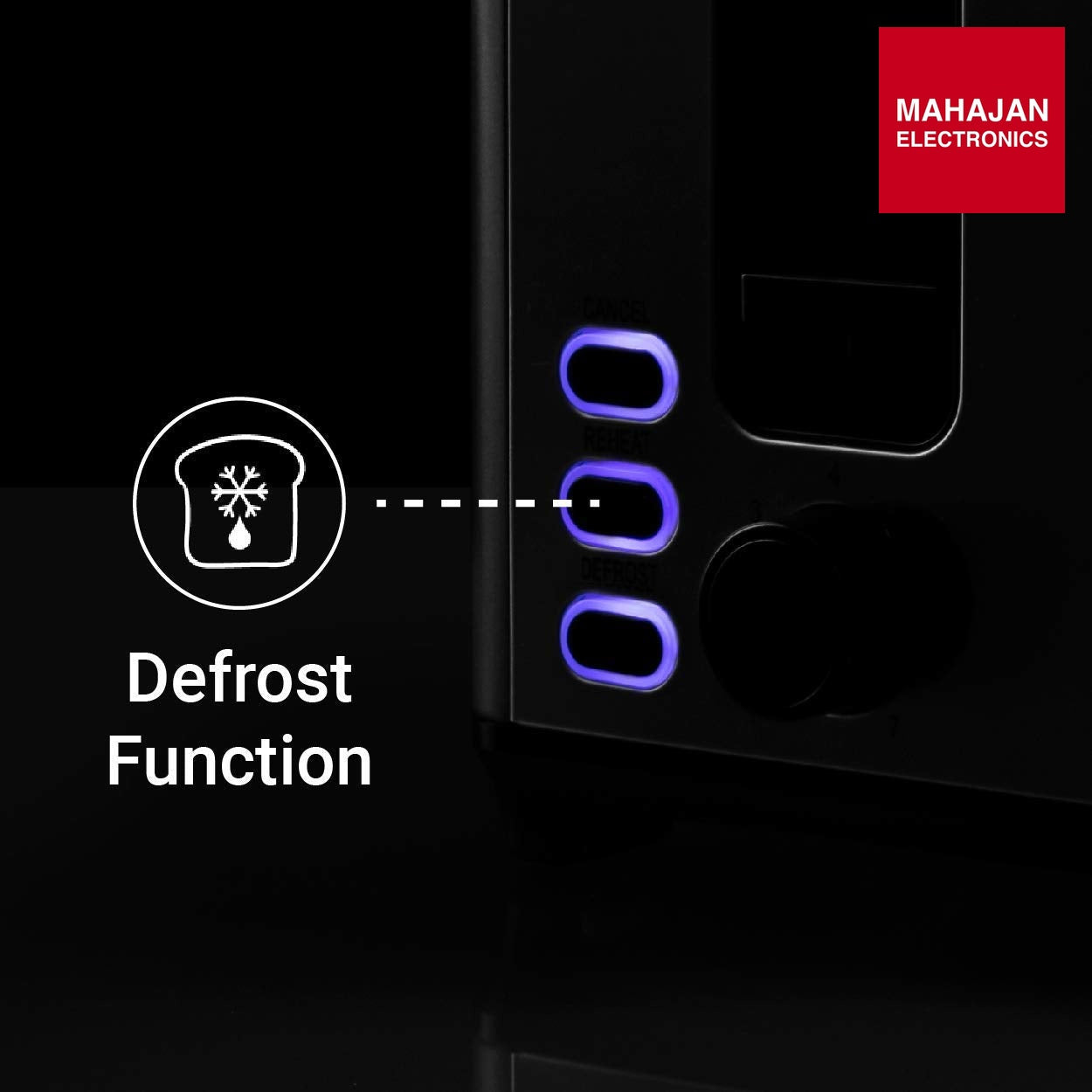 Product image with Mahajan Electronics logo at top right