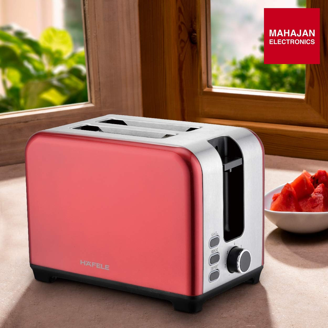 Product image with Mahajan Electronics logo at top right