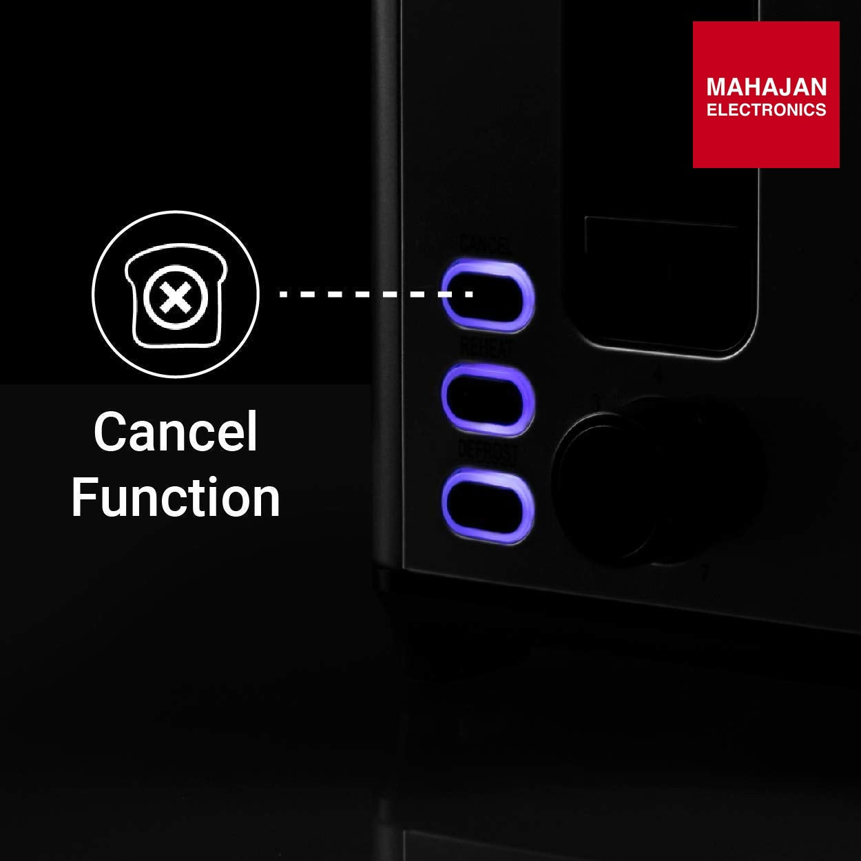 Product image with Mahajan Electronics logo at top right