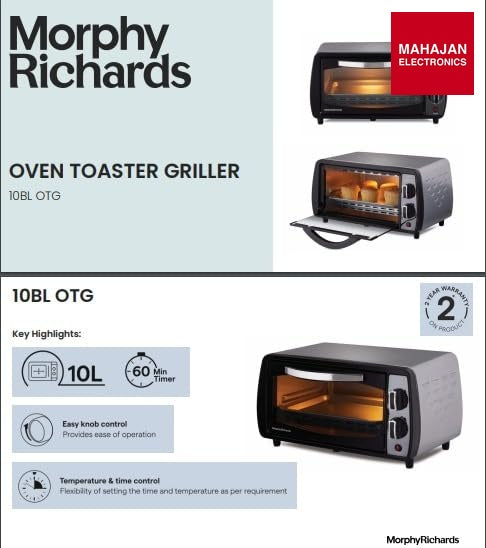 Morphy Richards 10BL OTG – Mahajan Electronics