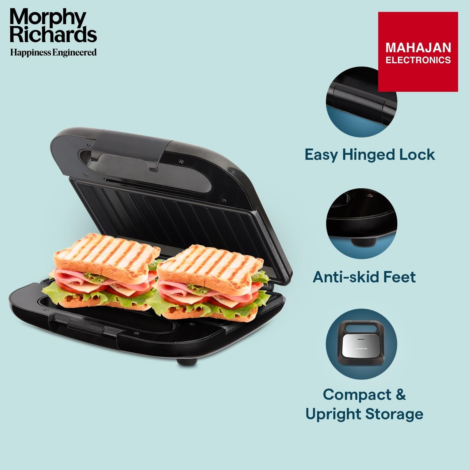 Morphy Richards Voyager Ultra sandwich maker – Mahajan Electronics