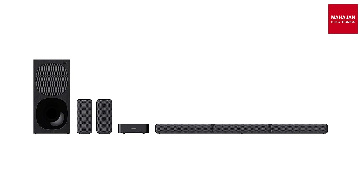 Sony HT-S40R Real 5.1ch Dolby Audio Soundbar for TV with Subwoofer & Wireless Rear Speakers, 5.1ch Home – Mahajan Electronics Online.