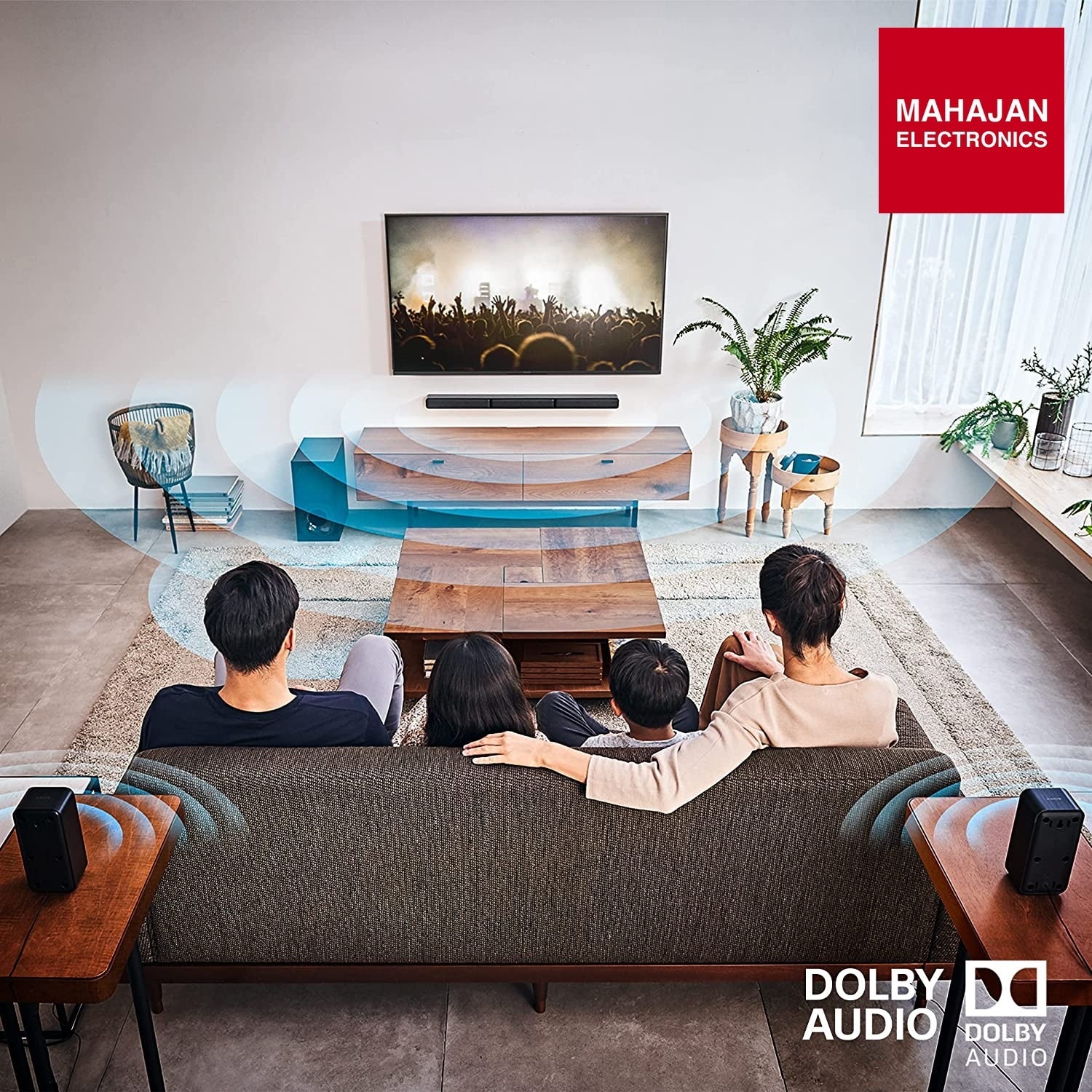 Sony HT-S40R Real 5.1ch Dolby Audio Soundbar for TV with Subwoofer & Wireless Rear Speakers, 5.1ch Home – Mahajan Electronics Online.