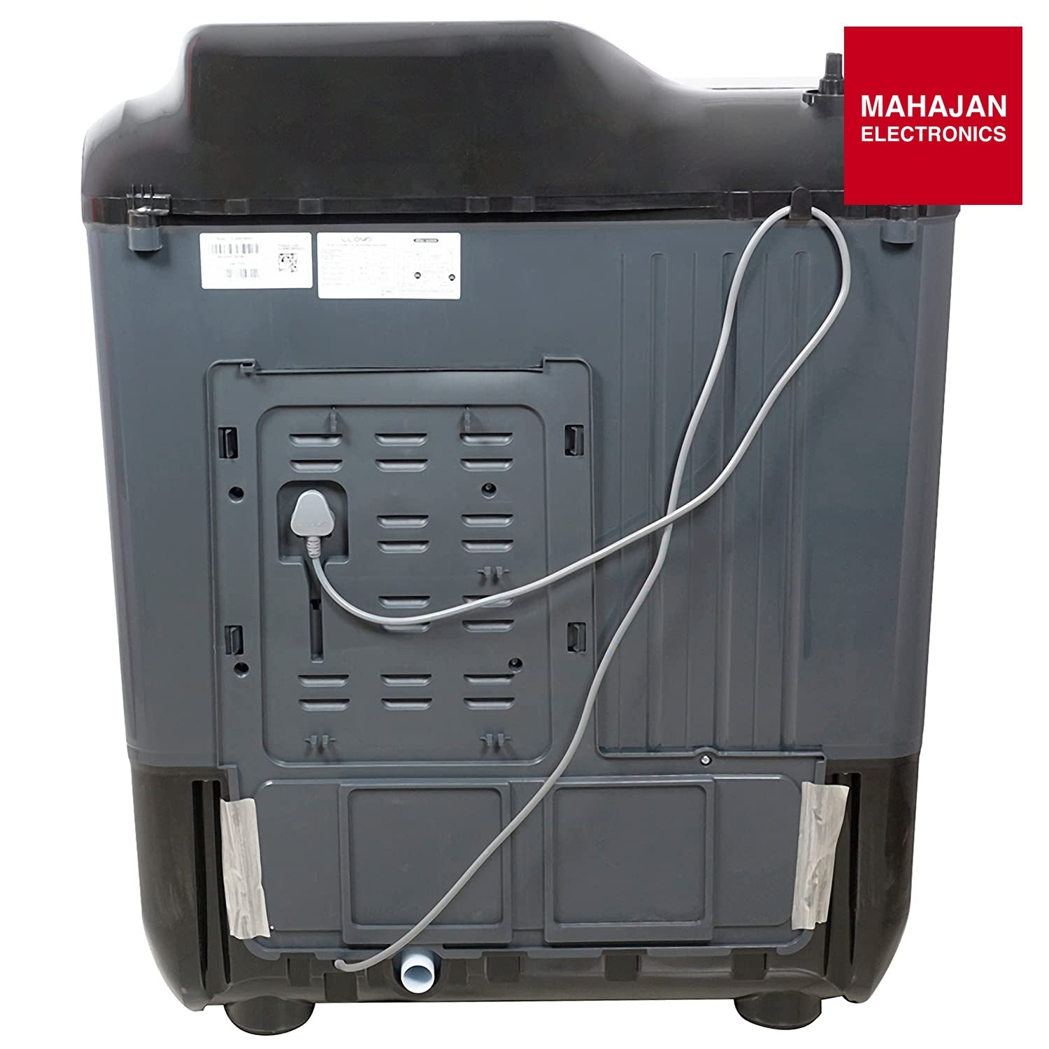 Lloyd Semi Automatic elante XL 9.0 kg Top Load Washing Machine (2022 Model- GLWMS90HSGEX, Silver & Grey) - Mahajan Electronics Online