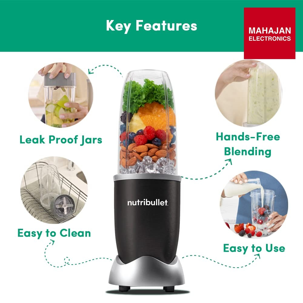 NutriBullet NB9-1249K / NB-201 Blender 900W - Mahajan Electronics Online