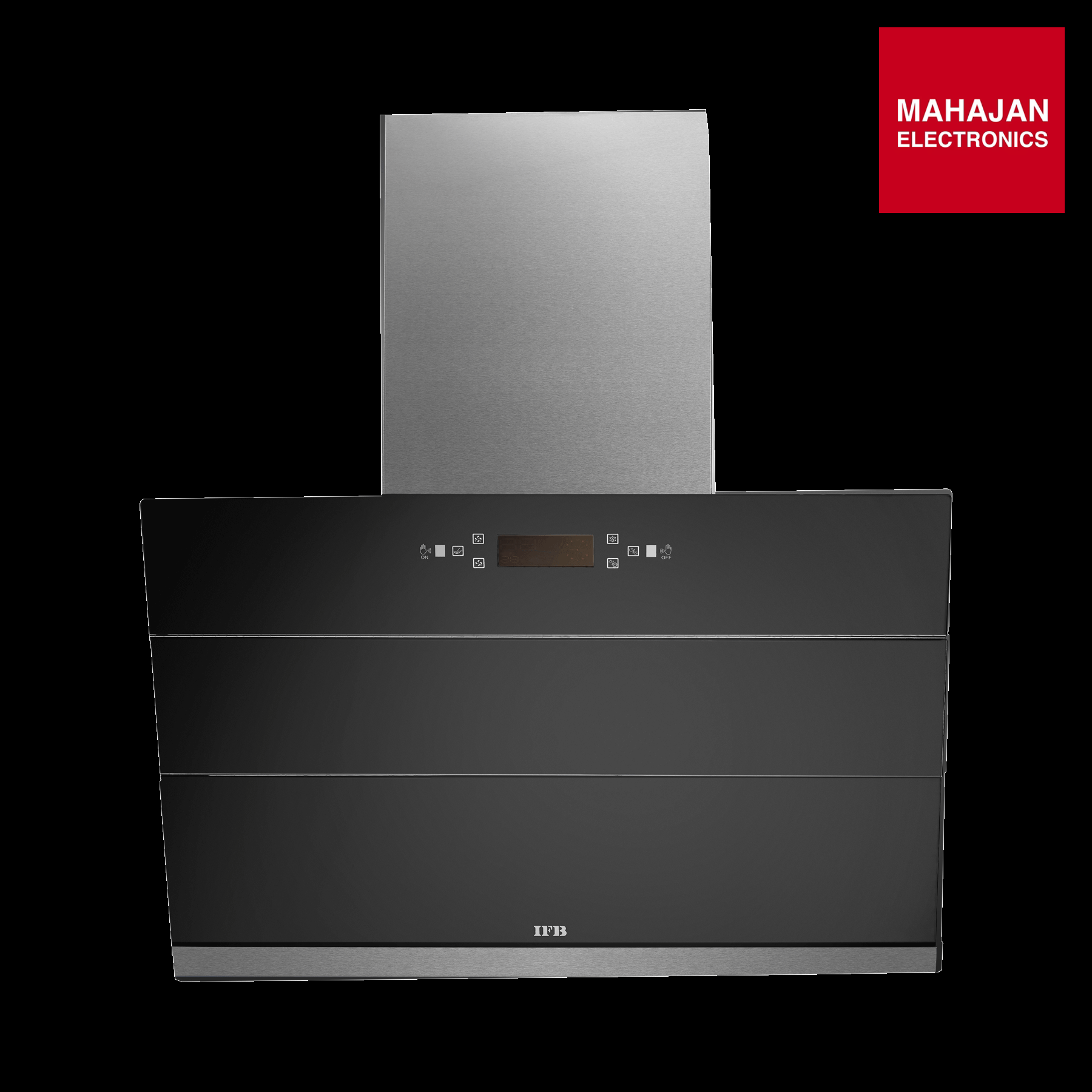 IFB GL-HC-107-90 90 cm Wall Mount Chimney | Filterless Auto Clean | Hand Sensor & Feather Touch | Decorative – Mahajan Electronics Online.