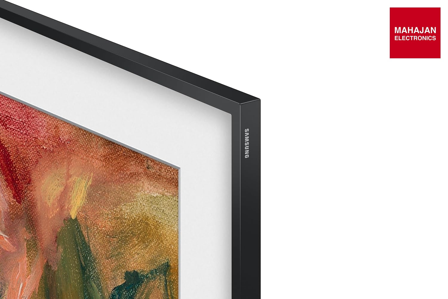 Samsung The Frame 55 inch TV secondary image with Mahajan Electronics logo