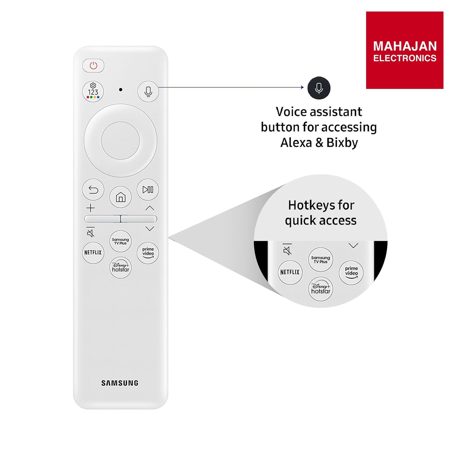 Samsung The Frame 55 inch TV secondary image with Mahajan Electronics logo