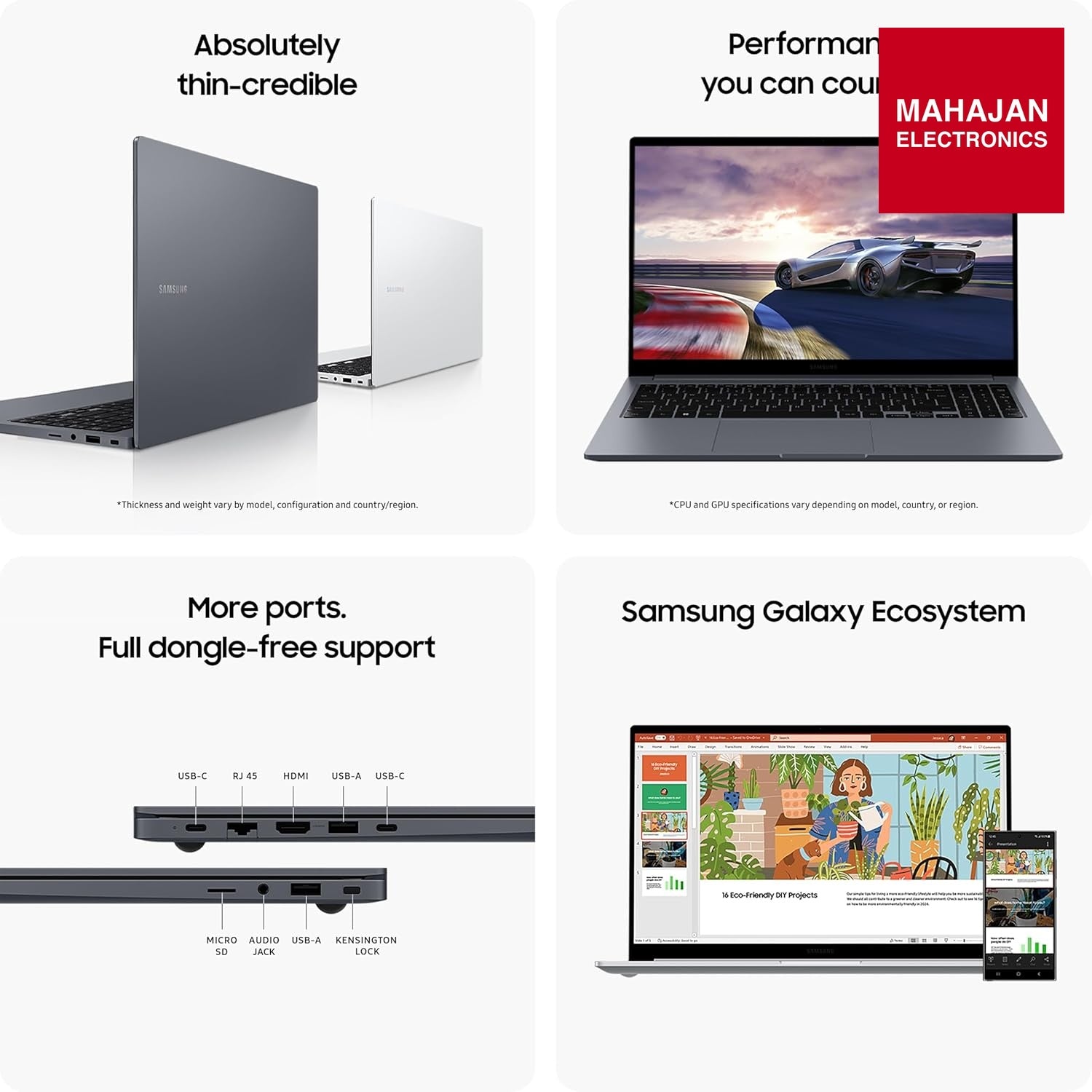 Samsung Galaxy Book4 laptop – Mahajan Electronics